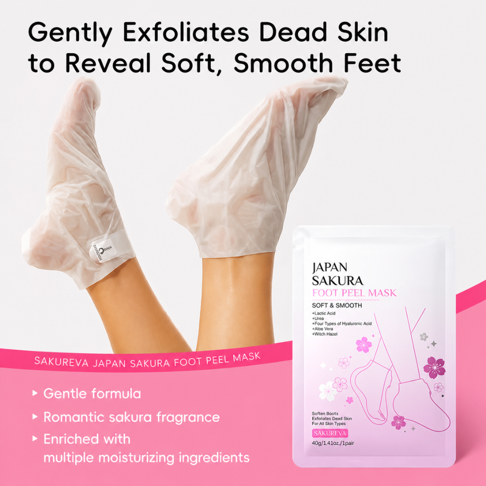 Natural Sakura Foot Mask