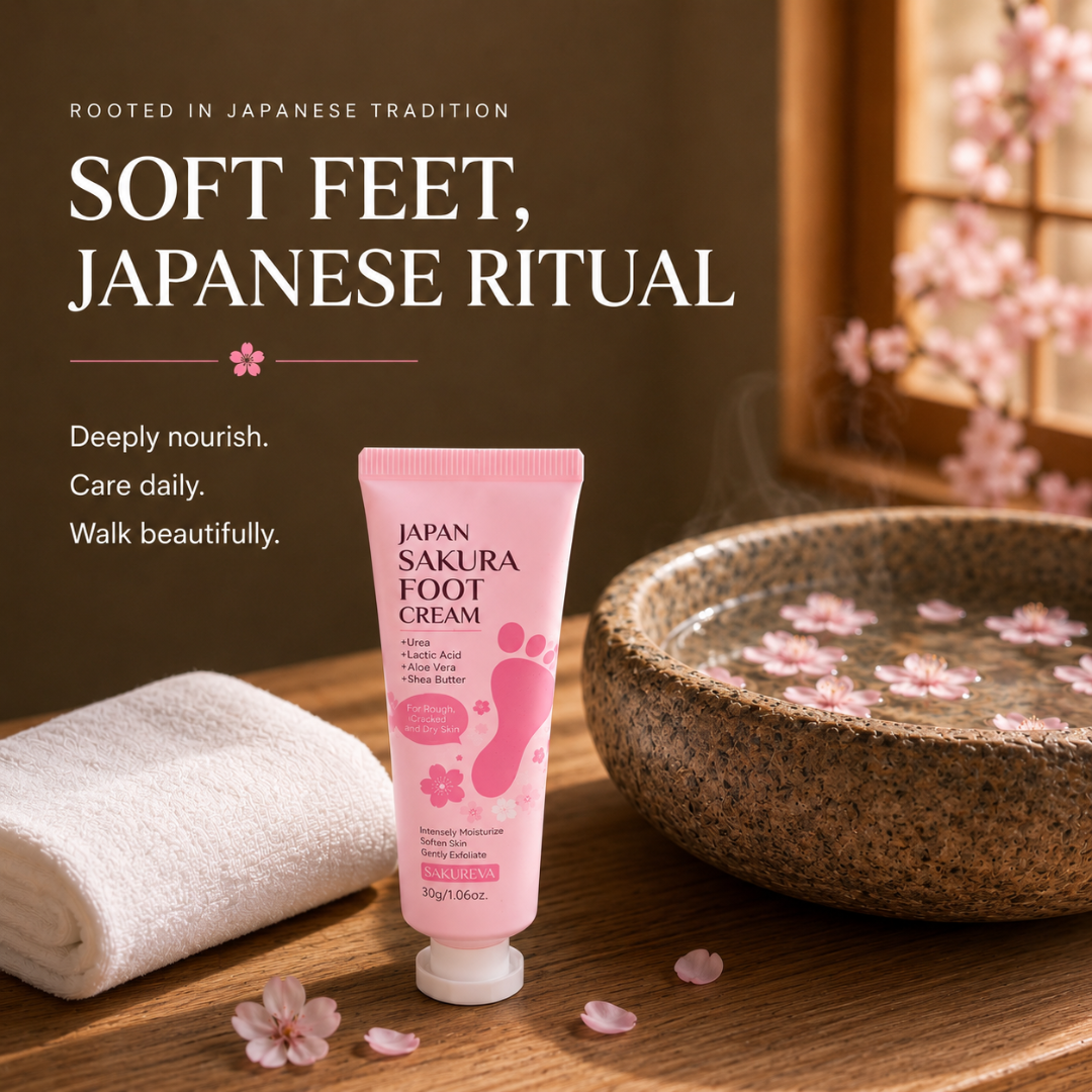 Anti-Aging Sakura Foot Cream