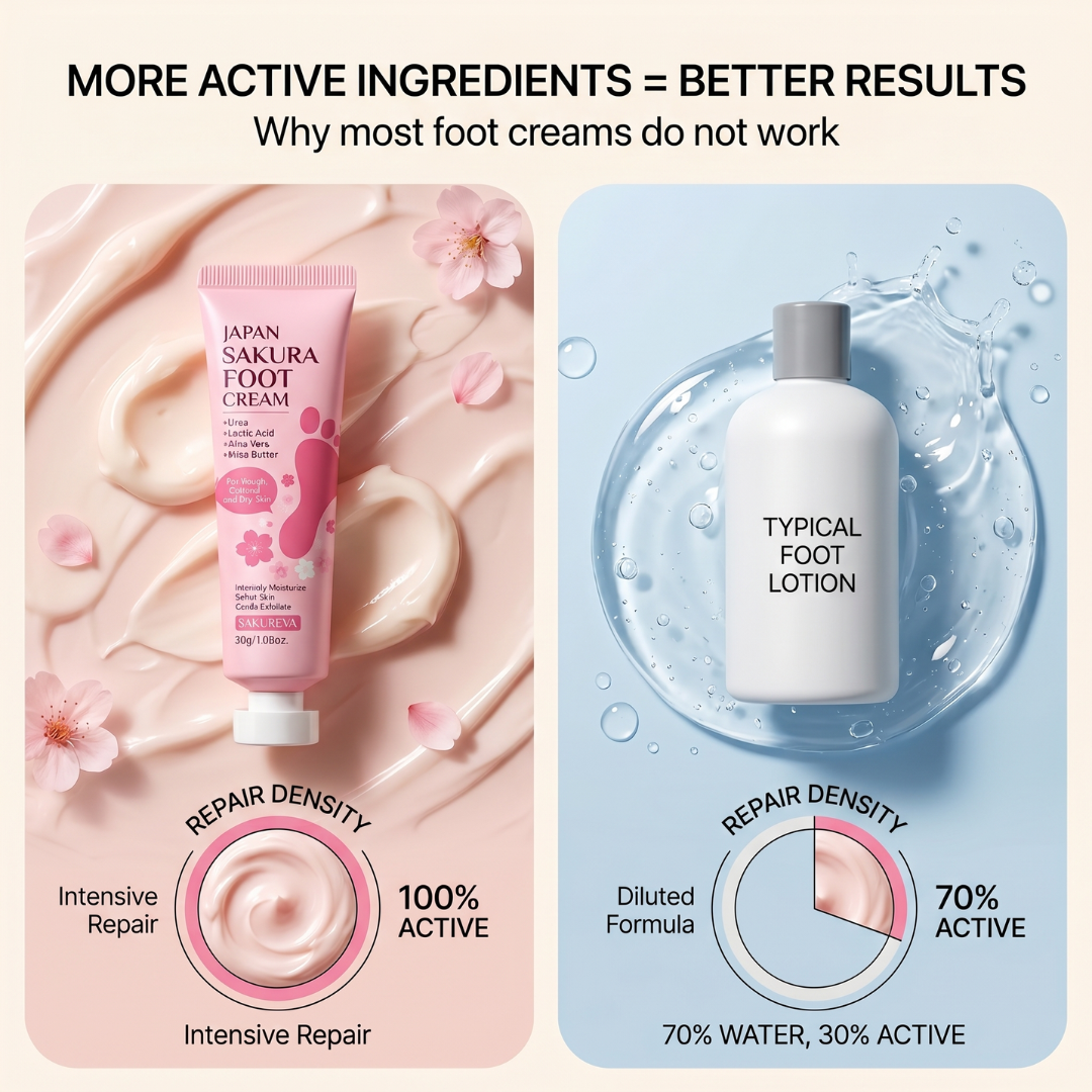 Anti-Aging Sakura Foot Cream