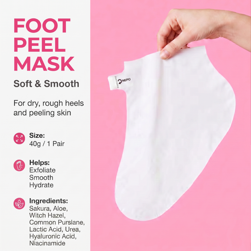 Natural Sakura Foot Mask