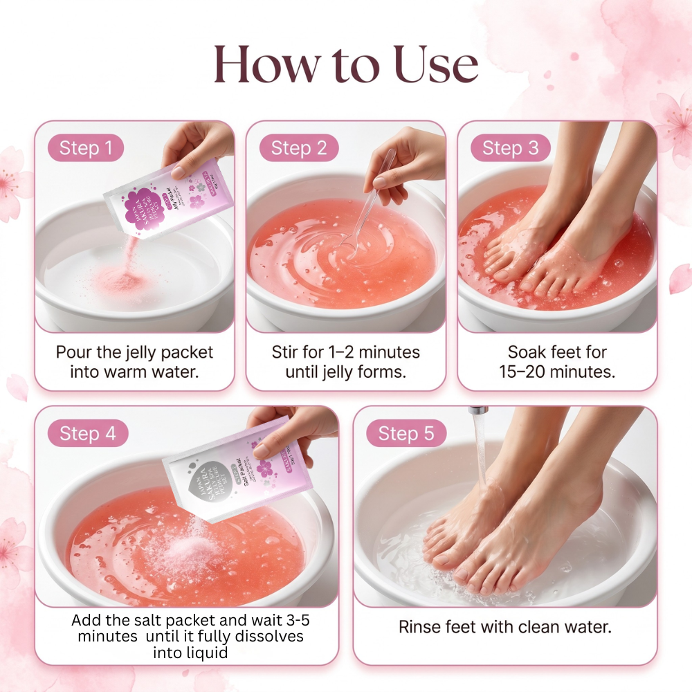 Sakura Jelly Spa Set