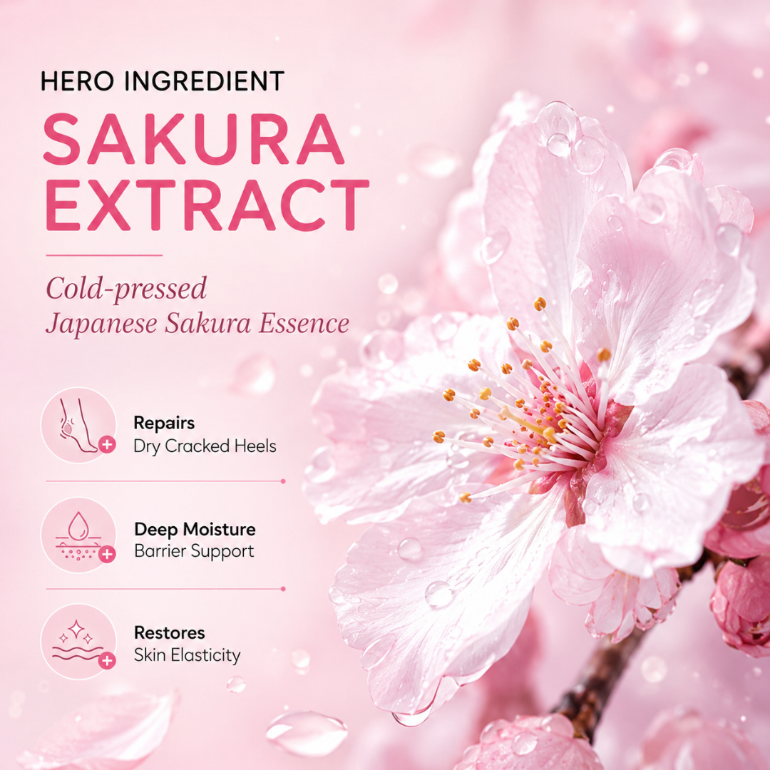 Anti-Aging Sakura Foot Cream