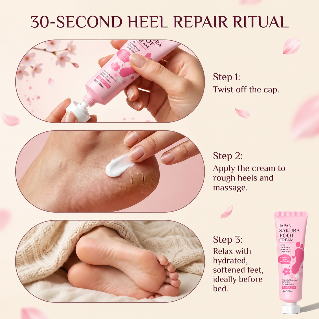 Anti-Aging Sakura Foot Cream