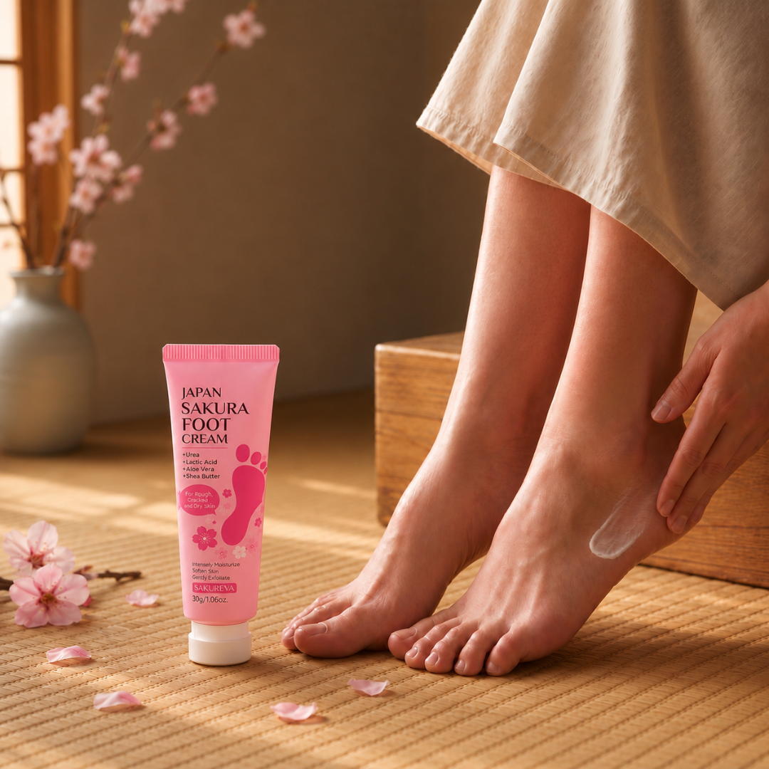 Anti-Aging Sakura Foot Cream