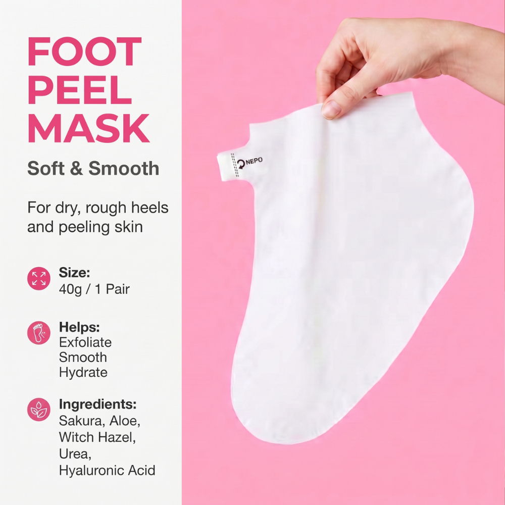Natural Sakura Foot Mask