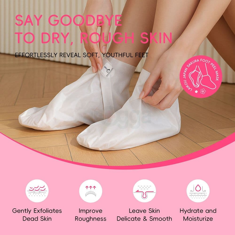 Natural Sakura Foot Mask